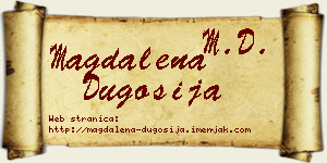 Magdalena Dugošija vizit kartica
